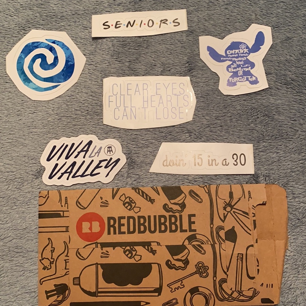 Random redbubble stickers - Picture 2 of 2